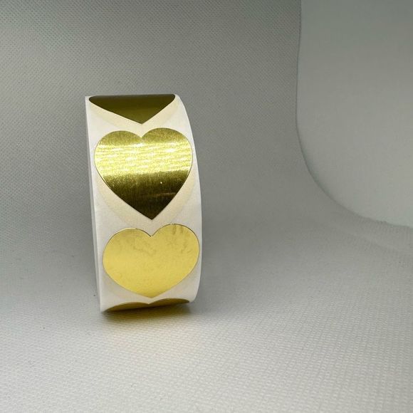  Label Stickers Chroma 1 Inch Color Code Heart Label Stickers Sticker - Picture 7 of 8